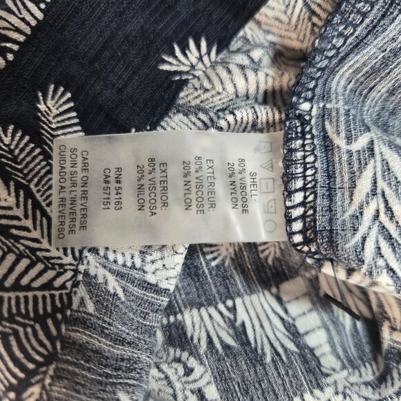 Tommy Hilfiger Palm Tree Print Sleeveless Shift Dress Size 4 - Picture 9 of 16